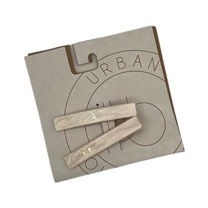 NWT Urban Outfitters Enamel Hair Clip Set